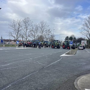Mobilisation agricole en Occitanie.