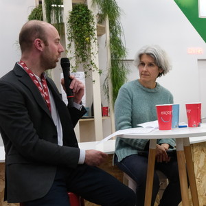 Pol Devillers et Agnès Ducharne. Pol Devillers et Agnès Ducharne.