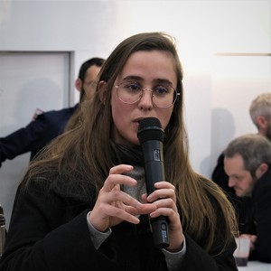 Cécile Gazo, doctorante en sociologie et spécialiste de l’installation.