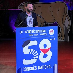 Pierrick Horel, président Jeunes Agriculteurs. CP : Christophe Soulard Pierrick Horel, président Jeunes Agriculteurs. CP : Christophe Soulard