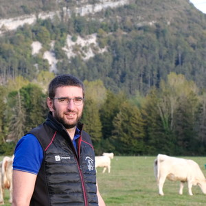 Guillaume est en Gaec avec sa mère sur l’exploitation familiale qui compte 190 hectares.