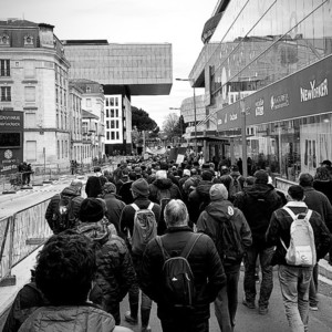 Une marche jusqu'au pied de la Préfecture et l'hôtel de Région Parcours dans les rues de Bordeaux