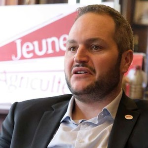 Arnaud Gaillot, président de Jeunes Agriculteurs. Arnaud Gaillot, président de Jeunes Agriculteurs.