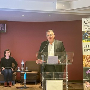 Discours de David Saelens, Président de La Coopération Agricole Nutrition Animale.