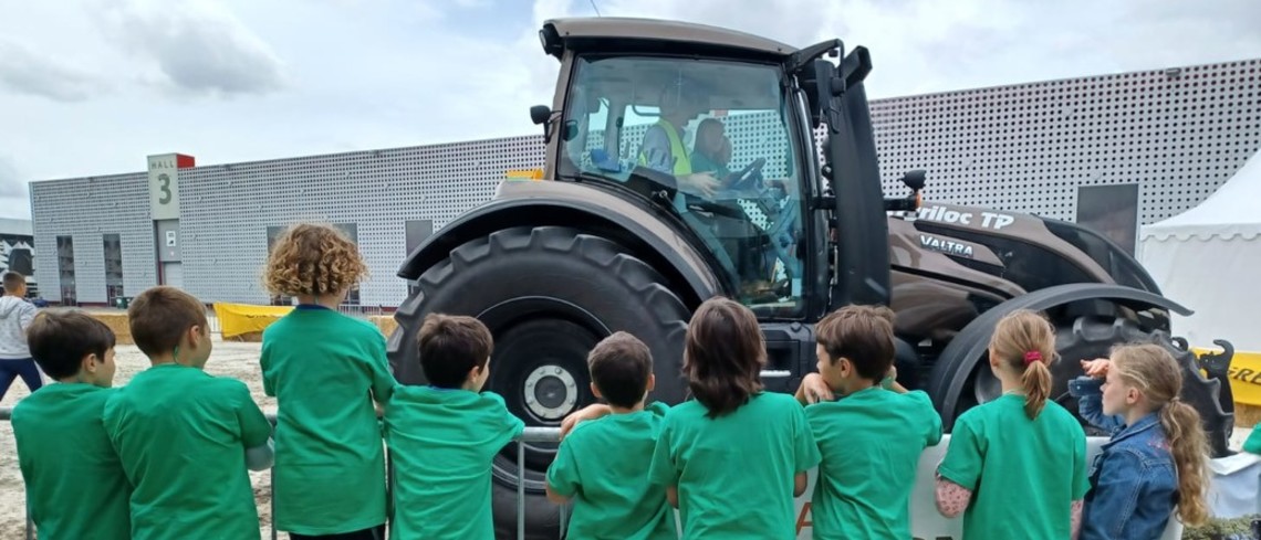 un tour de tracteur : une attraction prisée