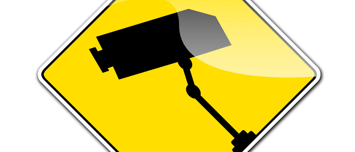 Autocollant caméra de sécurité