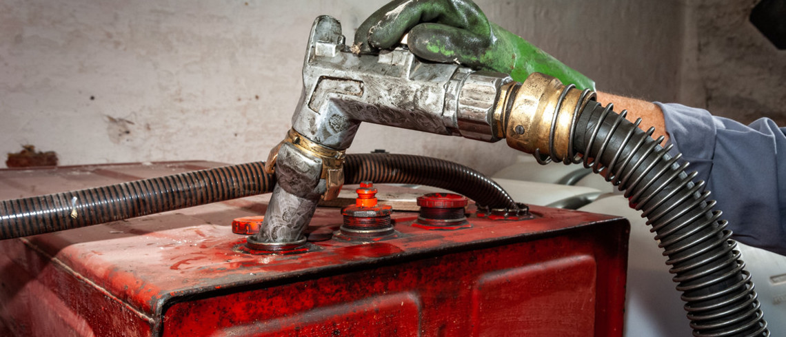 Livraison de gas-oil GNR chez un agriculteur.