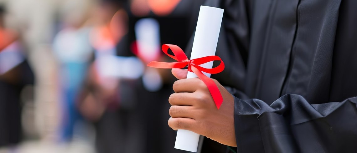 En 2024, 46 589 élèves et apprentis ont obtenu leur diplôme. En 2024, 46 589 élèves et apprentis ont obtenu leur diplôme.