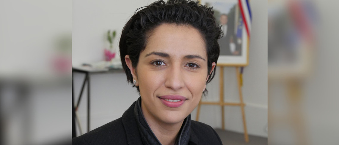 Sarah El Haïry, secrétaire d'État chargée de la Jeunesse et de l'Engagement La secrétaire d'État chargée de la Jeunesse et de l'Engagement