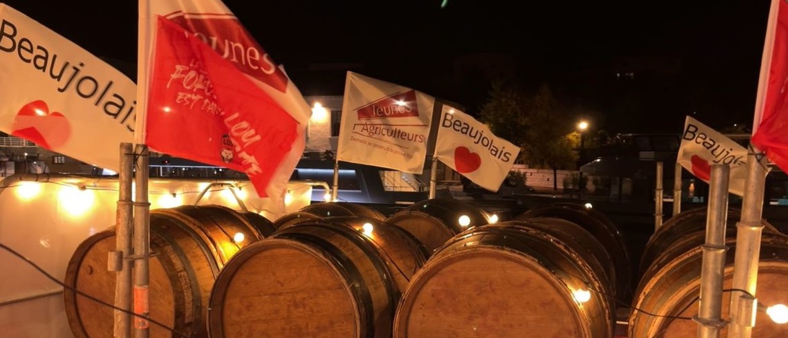 Cette année, les jeunes agriculteurs du Rhône ont décidé de remettre les traditions au goût du jour. 