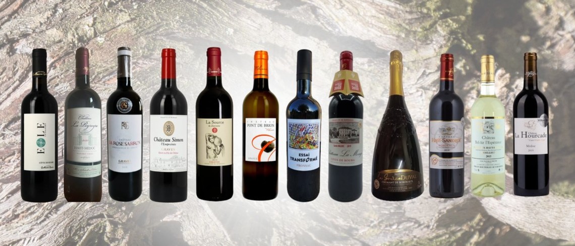 Les vins girondins à travers la France liste des vins girondins commandés par le réseau JA