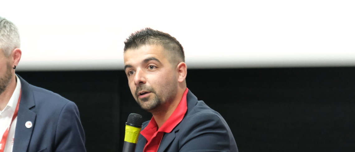 Guillaume Testut, président Jeunes Agriculteurs Dordogne. Guillaume Testut, président Jeunes Agriculteurs Dordogne.