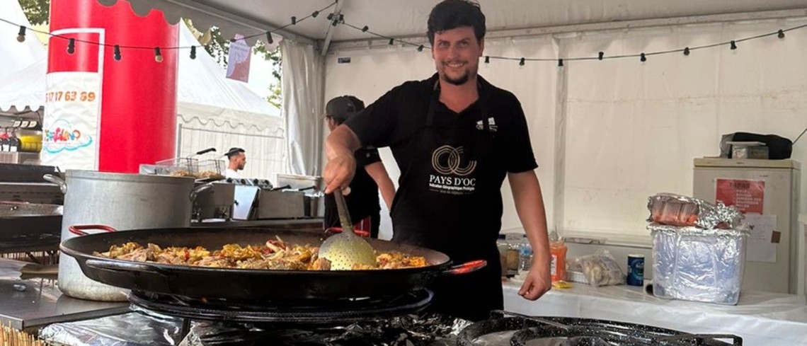 La meilleur paella de la Féria selon TF1 !