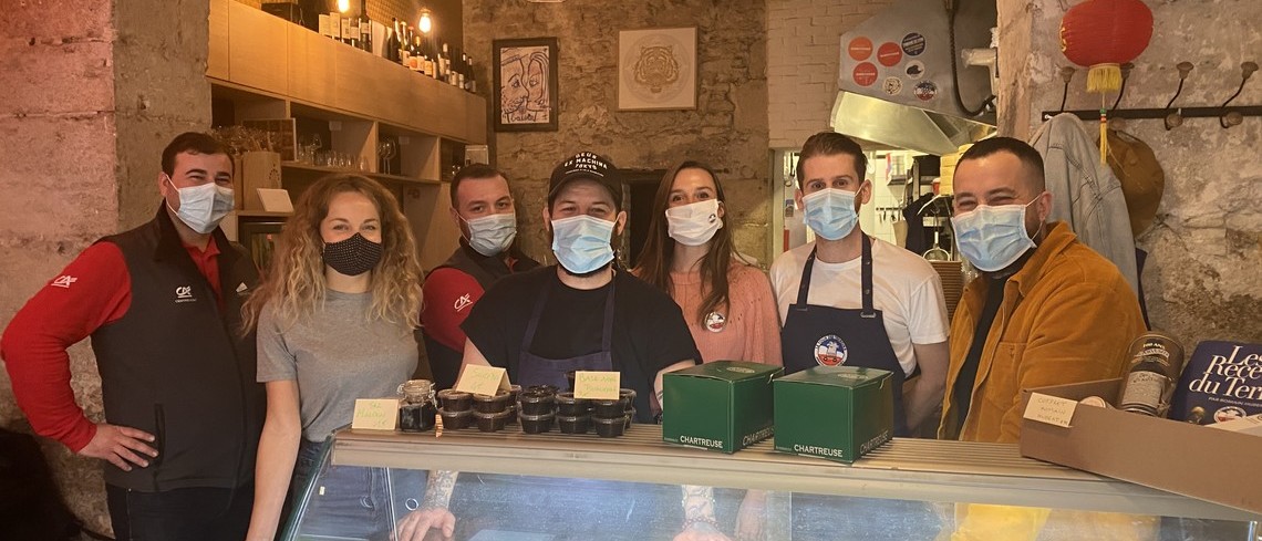 L'équipe des chefs et des JA - Toqués à emporter AURA L'équipe des Toqués à emporter AURA