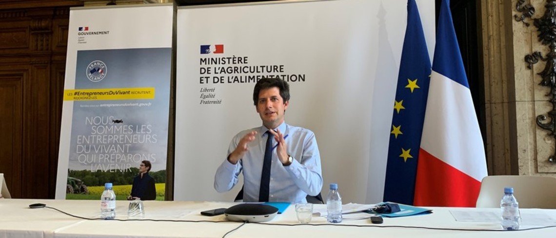 Julien Denormandie lors de la conférence tenue le jeudi 9 septembre France Relance : un an après son lancement, Julien Denormandie rend une première copie