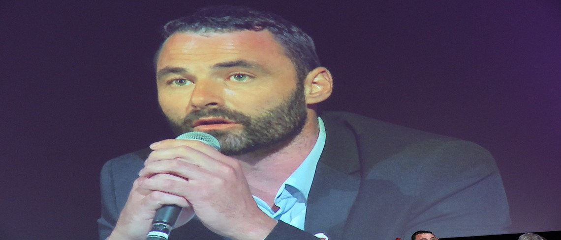 Pierrick Horel, président de Jeunes Agriculteurs au Congrès 2024 à Poitiers.