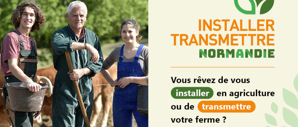 Présentation du site installer-transmettre-normandie.fr Que ce soit pour un projet d'installation ou de transmission, le site vous permet de trouver des réponses à vos questions