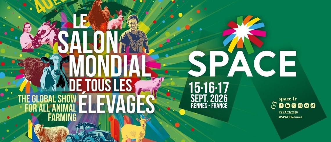 SPACE 2026 : 40 éditions au service de l'élevage.