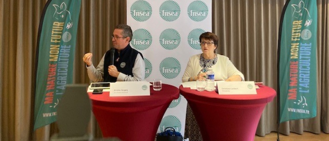 La Fnsea présente ses vœux pour l'année 2023 La Fnsea présente ses vœux pour l'année 2023