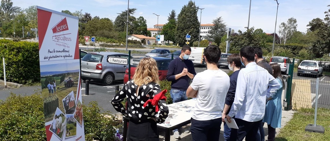 Après-midi sur l’installation sur le campus de VetagroSup (63)