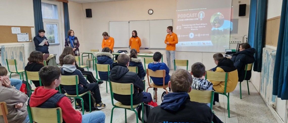 Participants de la 1ère session de la table ronde "Me faire une expérience dans le domaine agricole".