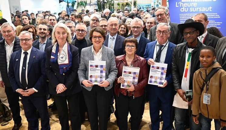 Présentation des premiers travaux des groupes par les référents au Salon de l'agriculture