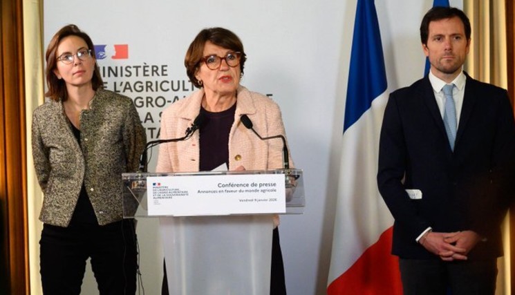 Annonces en faveur du monde agricole le 09 janvier 2026 au Ministère de l'agriculture. Crédit : Masa.