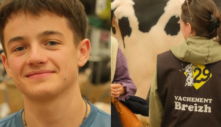 Pablo Letablier, en première année de BTS Acs’agri.