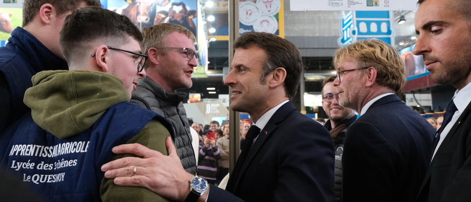 Emmanuel Macron inaugure le SIA 2023