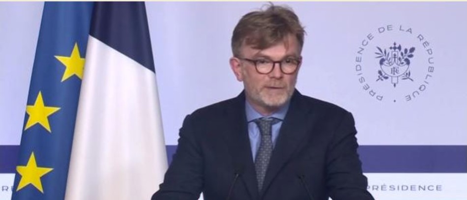 Marc Fesneau à la sortie du conseil des ministres. (c) ministère de l'Agriculture 