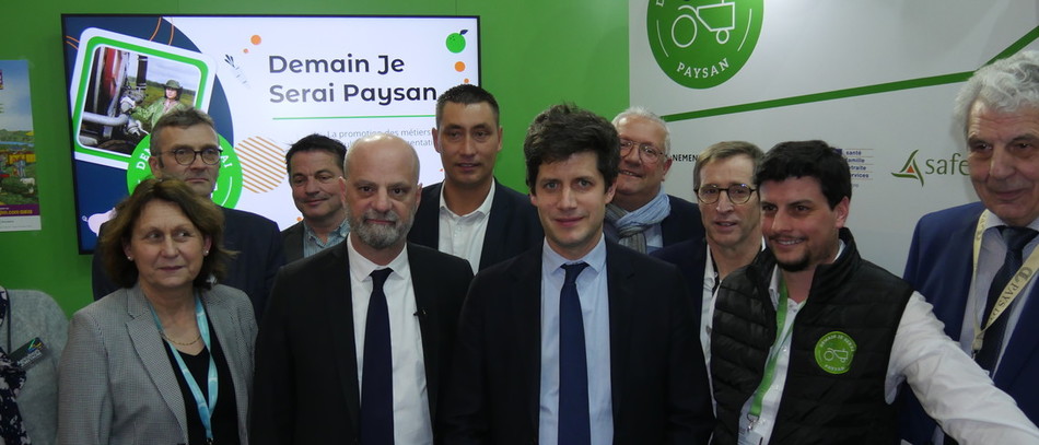 L’association Demain Je serai paysan officiellement lancée au Sia 2022 !