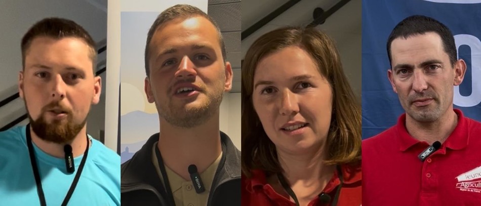 Damien Collomb-Clerc, Thomas Voisin, Justine Lemarié et Jérémie Thoison.