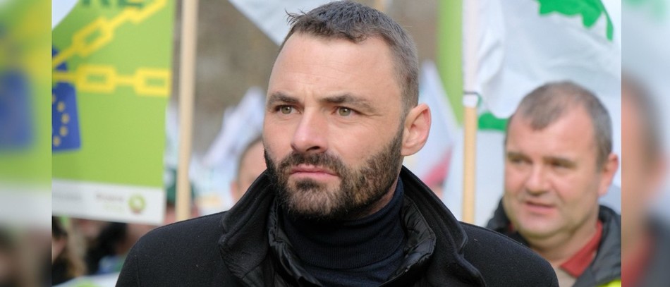 Pierrick Horel, président de Jeunes Agriculteurs à la mobilisation agricole du 18 décembre 2025 à Bruxelles. CP : JAMag