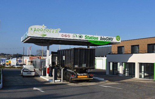 Le Gaz naturel véhicule (GNV) issu des unités de méthanisation peut alimenter des tracteurs, des bus et des camions