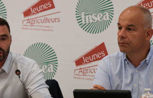 JA et la FNSEA ont tenu une conférence de presse mardi 22 octobre.
