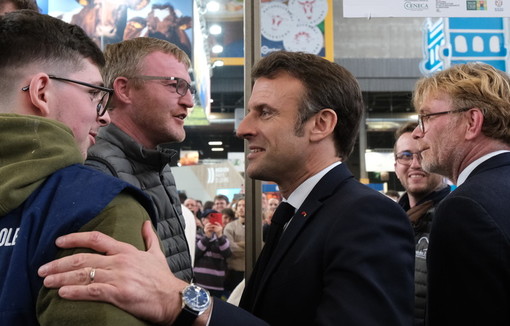Emmanuel Macron inaugure le SIA 2023