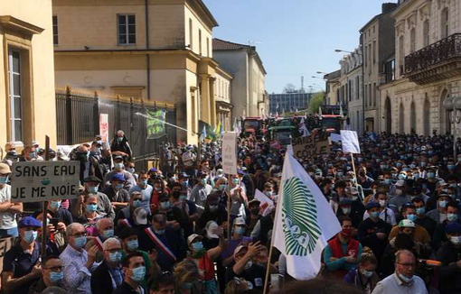 Irrigadour - Mobilisation à Mont-de-Marsan