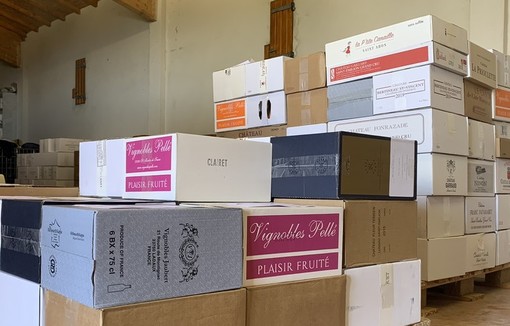 5 000 bouteilles envoyées de Gironde