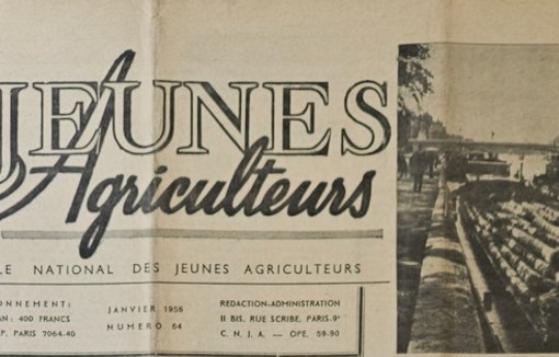 Ancien magazine de Jeunes Agriculteurs.
