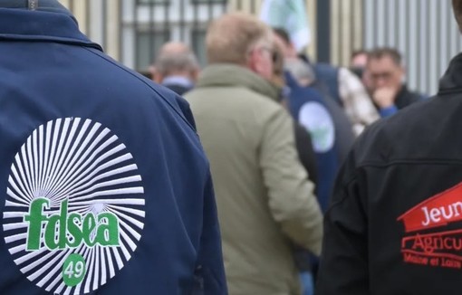 À l’appel conjoint de Jeunes Agriculteurs et de la FNSEA.