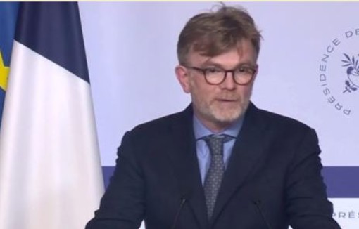 Marc Fesneau à la sortie du conseil des ministres. (c) ministère de l'Agriculture 