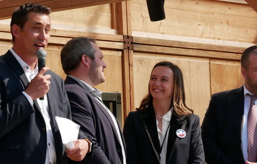 Samuel Vandaele, Arnaud Gaillot, Élise Grandidier et Guillaume Gomez