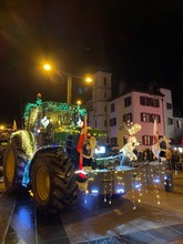 tracteur illuminé