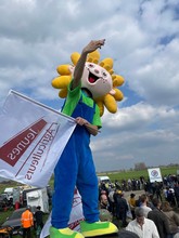 Jim en déplacement lors du Paris Roubaix