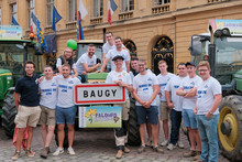 Bénédiction des tracteurs sur le parvis de la cathédrale de Metz_2.