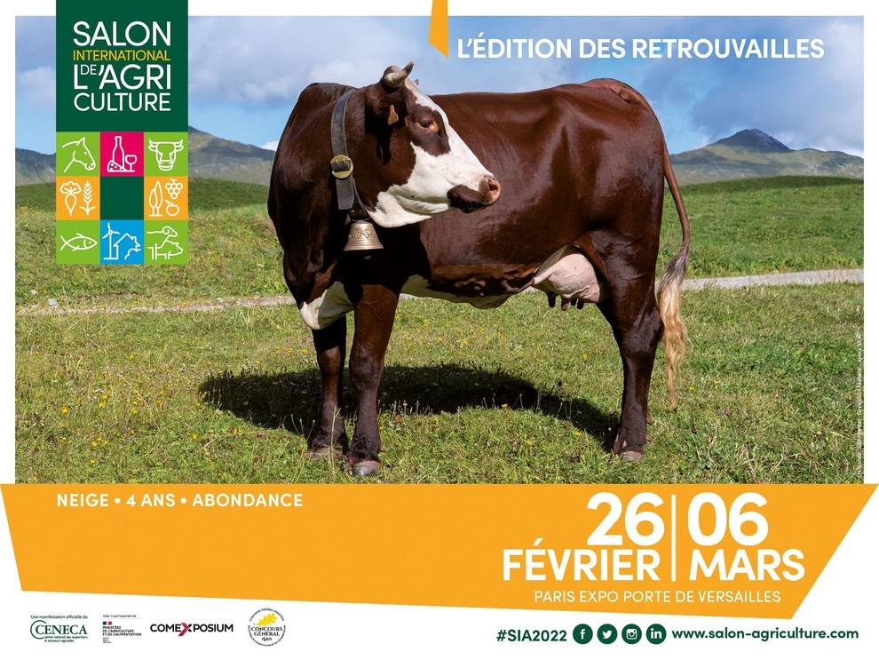 Le Salon de l'agriculture 2022 aura lieu du 26 février au 6 mars. Le Salon de l'agriculture 2022 aura lieu du 26 février au 6 mars.