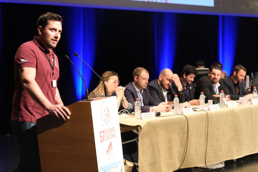 Pierre Hylari, président Jeunes Agriculteurs Occitanie. Pierre Hylari, président Jeunes Agriculteurs Occitanie.