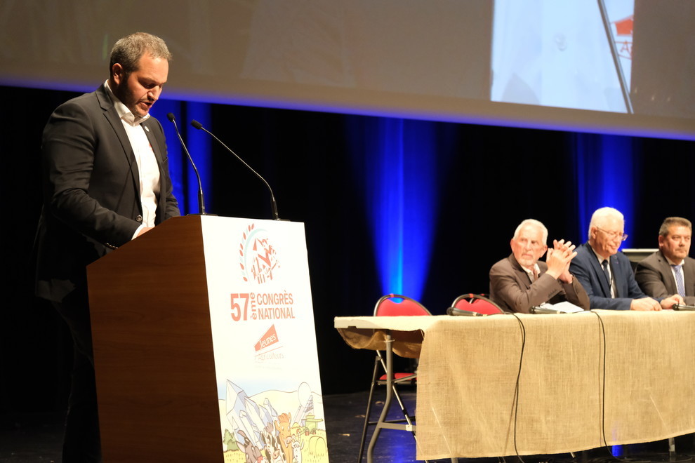 Arnaud Gaillot a ouvert pour la dernière fois en tant que président, le congrès de Jeunes Agriculteurs. Arnaud Gaillot a ouvert pour la dernière fois en tant que président, le congrès de Jeunes Agriculteurs.