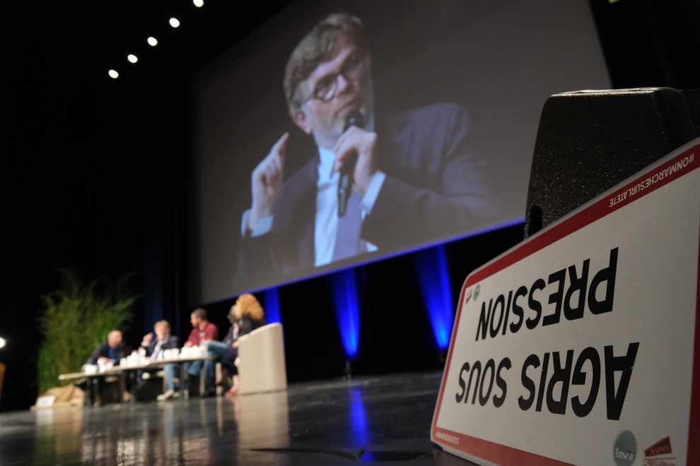 Le ministre de l'Agriculture Marc Fesneau a participé à la table ronde qui s'est déroulée le jeudi 6 juin. Le ministre de l'Agriculture Marc Fesneau a participé à la table ronde qui s'est déroulée le jeudi 6 juin.