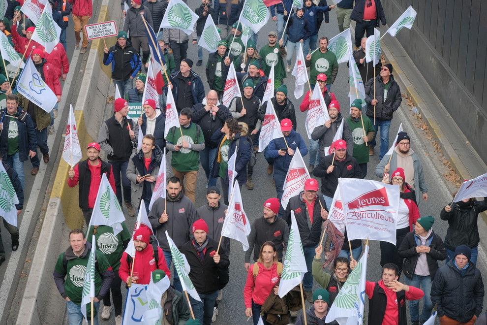 La profession agricole est vent debout contre les accords de l'Union européenne.